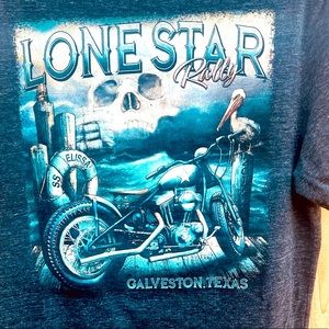 Lone Star Motorcycle Rally Galveston T Shirt 2017 Size XL